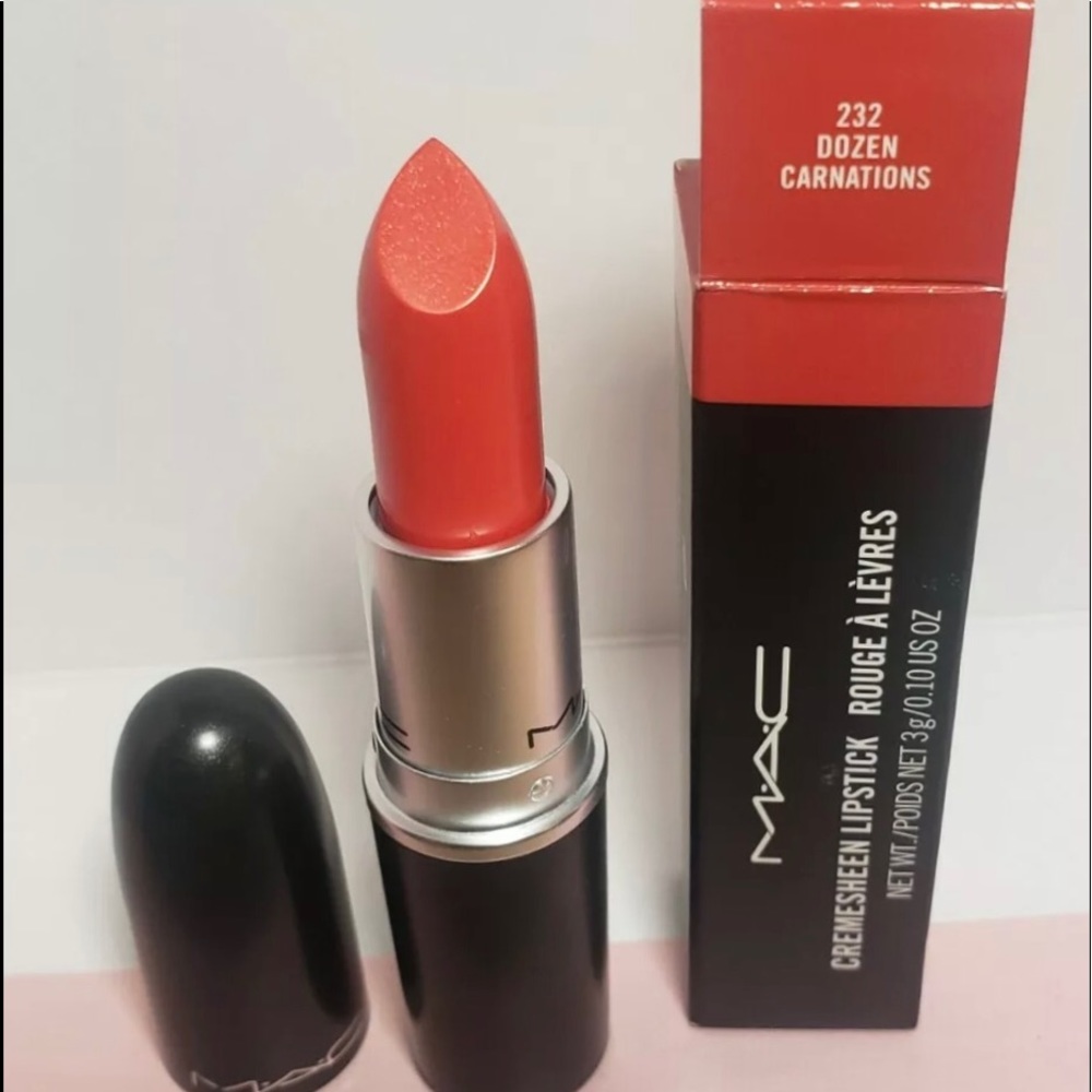 🎉HP🎉 MAC Cosmetics Creamsheen Lipstick Dozen Carnations New In Box - Picture 2 of 2